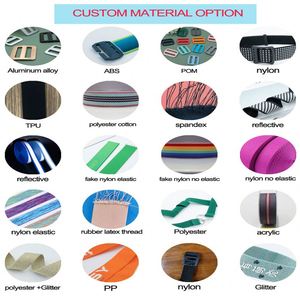 Bande élastique haute tension personnalisée, sangle élastique en sangle recyclée, ceinture élastique en caoutchouc, ceinture de taille - Product Image 6