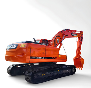 รถขุดไฮดรอลิกตีนตะขาบ Doosan Dx225 ของแท้จากเกาหลี ขนาด 25 ตัน รถขุด Doosan 225 มือสองสำหรับขาย - Product Image 1