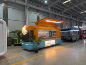 Mobile Catering Food Trailer Ice Cream Dessert Coffee Tea Food Truck Mobile <b>Kitchen</b> Fully Equipped - Product Image 4