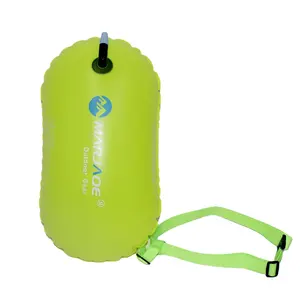 Follow behind Swimming Float Inflatable Drift Bag Storage Float Bag Dry bag swim buoy