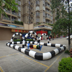 Piste <span class=keywords><strong>de</strong></span> course <span class=keywords><strong>de</strong></span> karts gonflables Offre Spéciale pour Go Kart Racing avec château <span class=keywords><strong>gonflable</strong></span> Zorb en vente - Product Image 3