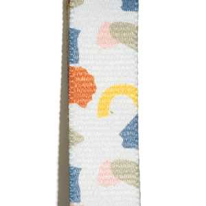 Vibrant Life Abstract Shapes Collar de perro de moda, hebilla de metal, multicolor, grande - Product Image 3