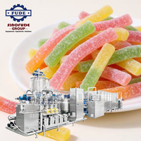 Ligne de production automatique de bonbons gélifiés à servomoteur direct efficace pour la fabrication de bonbons à la pectine et le traitement de la confiserie