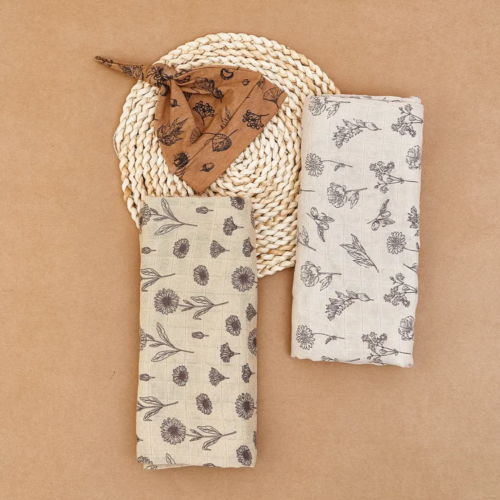 Happy Fluit Groothandel Hoogwaardige Baby Swaddle Met Hoed Comfortabele Baby Wrap Met Hoed Fit 0-3 Maanden Baby