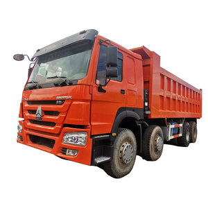 Camions bennes d'occasion Sinotruk Howo 8x4, conduite à gauche, transmission manuelle, 12 roues, pour l'exploitation minière, 371-400 CV, <span class=keywords><strong>Prix</strong></span> des camions Howo - Product Image 4