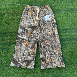 Pantalon de survêtement de haute qualité hommes impression numérique Camoflouge graphiques broderie Patch Baggy pantalon de survêtement à jambes larges - Product Image 1