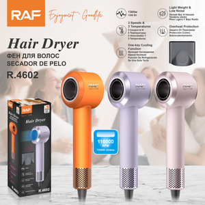 Secador de Pelo Exclusivo Transfronterizo de 1300W con Motor AC, Aire Frío/Caliente, 3 Velocidades y Protección contra Sobrecalentamiento para Uso en Hogar/Hotel/Viajes/Salón - Product Image 6