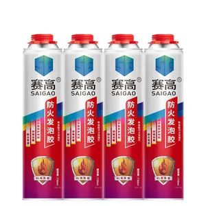 SAIGAO Grand Prix Porte et Fenêtres Montage Professionnel Résistance au Feu Mousse PU 750ML