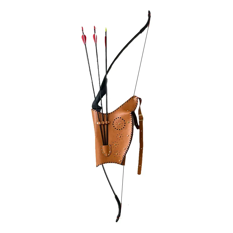 Hochwertige benutzer definierte Logo gedruckt Soft Archery Bow Bags Leichte Pu Leder Bogens chießen Bow Bags für die Jagd