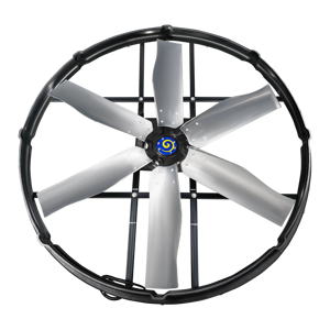 Ventilador Industrial Colgante de Gran Volumen de Aire de 55 Pulgadas para Granjas Ganaderas - Product Image 4