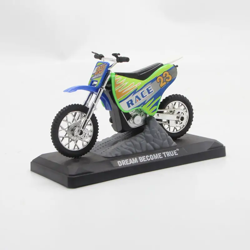 Nueva llegada de juguetes motos fundición escala coche de juguete regalo combo de la motocicleta de juguete de plástico