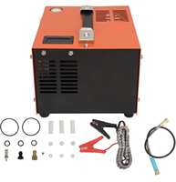 Pompa kompresor udara pcp, kompresor udara 300bar/4500Psi/30MPa, warna tangki peluru, pompa udara 12v/110v/220V