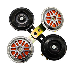 Klaxon de moto électrique en gros 12V 48V 60V klaxon rond étanche adapté au scooter électrique cyclomoteur - Product Image 3