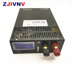 Factory supplier 48v 3000w 62.5a Switching power supply good quality dc voltage adjustable 48v dc smps with digital display