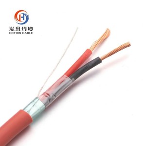 Câble d'alarme incendie HOTION CAT 3, 2 conducteurs * 1,5 mm, gaine rouge, isolation en caoutchouc silicone, BS6387 EN50200 PH30, 500 m - Product Image 2