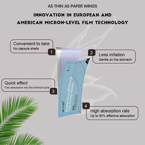 Bandes orales minces bien conçues, jetables, pour le blanchiment de la peau, fournitures de santé, bande dissolvante de vitamines - Product Image 6