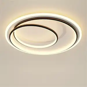 Sáng tạo hiện đại Thiết kế Châu Âu dẫn ánh sáng Trần Scandinavian sắt phong cách cho phòng ngủ và phòng khách 220V kiểm soát chuyển đổi - Product Image 1