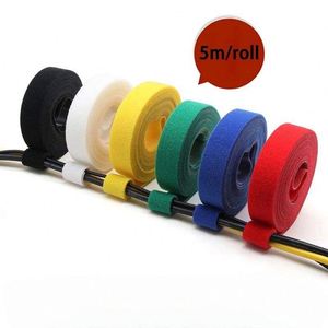 Crochets et boucles Velcro colorés double face 100% nylon, attaches Velcro double face - Product Image 4