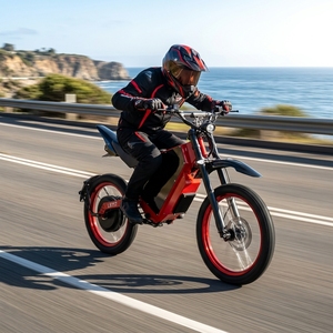 Motocicleta Eléctrica Todoterreno SS30 de Alta Potencia 12000W 15000W con Motor QS Estilo Stealth Bomber, 120km/h 75MPH - Product Image 2