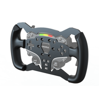 Volant de course MOZA ES Formula original, jante de 280 mm, palettes de changement de vitesse magnétiques, double embrayage, boutons RGB pour simulateur de course F1