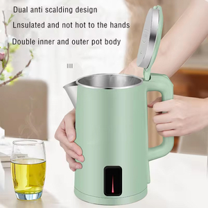 2L Stainless Steel <b>Kettle</b> Portable Smart Household Boiling Device Constant <b>Temperature</b> LED Automatic Power-Off Hotels Temperatur - Product Image 2