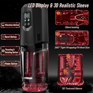 Masturbador Masculino con 7 Funciones <span class=keywords><strong>de</strong></span> Empuje, Rotación, Lamido y Vibración, Sincronización con IA, Máquina Sexual <span class=keywords><strong>de</strong></span> Manos Libres - Product Image 2