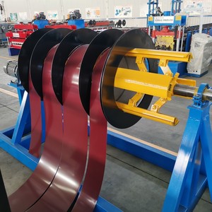 Ligne de découpe de métaux à longueur prédéfinie pour équipement industriel – Machine automatique de refendage de bobines d'acier haute efficacité et de précision - Product Image 1