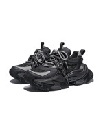 Chaussures de sport de designer pour hommes, style 'Dad Shoes', haut de gamme, à semelle épaisse, avec fermeture à lacets, pour la course et la marche, rehaussantes