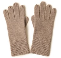 Mongolie intérieure Lady Finger Gants Pur Cachemire Tissu Imprimé Techniques Chaud Conduite Sports Gants De Bureau
