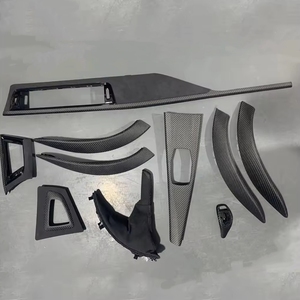 Juego de Molduras Interiores <span class=keywords><strong>M</strong></span> Performance de Fibra de Carbono y Alcántara para Salpicadero para BMW Serie 3 F30 F31 F32 F34 F36 F80 F82 <span class=keywords><strong>M</strong></span> con Volante a la Izquierda (LHD) - Product Image 3