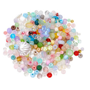 Perles de riz en verre mélangées colorées, perles en vrac pour accessoires de bijoux DIY, bracelets, chaînes de téléphone portable, fabrication artisanale pour kit de matériaux - Product Image 5