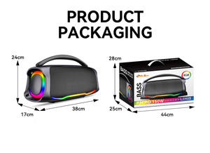 ลำโพงบลูทูธขนาดเล็กพกพาสะดวก พร้อมหูหิ้ว น้ำหนักเบา เหมาะสำหรับการเดินทางและใช้งานในสำนักงาน - Product Image 2