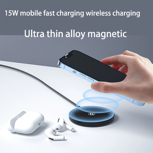 <span class=keywords><strong>Cargador</strong></span> Inalámbrico Magnético Qi2 Rápido de 25W para Huawei, <span class=keywords><strong>Samsung</strong></span>, Xiaomi, iPhone, Vivo, Base de Carga Inalámbrica para Teléfono - Product Image 3
