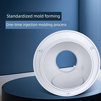 Réglable ABS Cuisine Fumée Buse D'échappement Jet Diffuseur Sphérique Circulaire Sortie D'air Frais Ventilation Registres Grilles