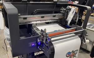 Etichetta di cristallo di vetro/tazza/bottiglia/tavolo/mouse pad UV DTF stampante roll to roll machine - Product Image 3