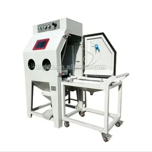 Automatic Sandblaster Wet SandBlasting Cabinet Water Vapour Sand blasting Machine mobile sandblasting equipment for sale