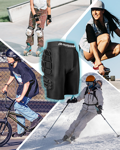 Shorts de protection ergonomiques 3D rembourrés pour snowboard, ski, skateboard - Product Image 6