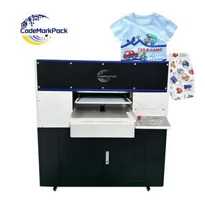 Kaus mesin cetak Digital T-shirt industri kualitas tinggi printer DTG stasiun ganda untuk dijual kaus dtg freejet 330tx plus dtg