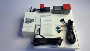 Caméra DVR de voiture avec écran IPS de 1,47 pouces, FHD1080P, WIFI, enregistreur 150 °   Caméra embarquée grand angle avec surveillance de stationnement 24h/24, BlackBox, source d'usine - Product Image 4