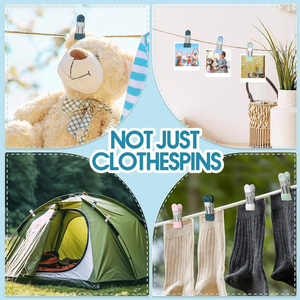 Organisateur de vêtements en métal robuste, séchoir <span class=keywords><strong>à</strong></span> <span class=keywords><strong>linge</strong></span>, cintre <span class=keywords><strong>à</strong></span> <span class=keywords><strong>linge</strong></span> simple brillant, pinces <span class=keywords><strong>à</strong></span> <span class=keywords><strong>linge</strong></span> pour chaussettes, pinces <span class=keywords><strong>à</strong></span> papier pour sécher les <span class=keywords><strong>photos</strong></span> - Product Image 6