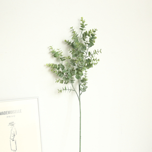 <span class=keywords><strong>artificial</strong></span> <span class=keywords><strong>eucalipto</strong></span> pegamento suave verde planta de 84cm de longitud única de <span class=keywords><strong>eucalipto</strong></span> rama para decoración de la boda - Product Image 4