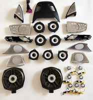 Para BMW Serie 5 G30 2017-2023, Cubierta de Altavoz Iluminada, Kit de Actualización de Audio, Tweeter de Rango Medio, Subwoofer Bajo Asiento, Ajuste OEM