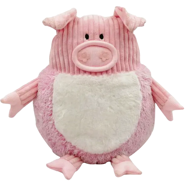 Personalizado OEM/ODM lindo animal algodón 13 pulgadas lindo suave peluche rosa cerdo felpa almohada