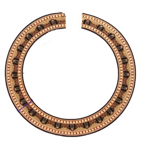 Rosetta Ornamentale in Legno per Foro Sonoro di <span class=keywords><strong>Chitarra</strong></span> Classica/Acustica, Anello Sonoro Intarsiato, <span class=keywords><strong>Accessori</strong></span> per Strumenti Musicali Fai-da-te per Liutai - Product Image 3