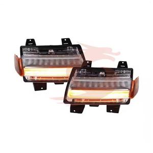 14 Chất lượng cao cho Jeep Wrangler JL 2018 2023 bánh xe lông mày đèn (hun khói phong cách) dẫn Fender ban ngày chạy lần lượt tín hiệu ánh sáng - Product Image 2