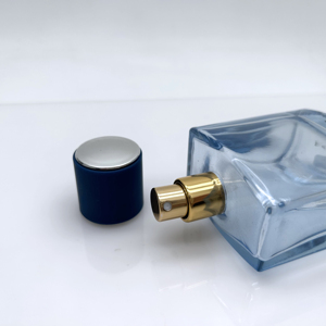 60ml vuông chai nước hoa thủy tinh với màu sắc tùy chỉnh bơm phun niêm phong loại bao gồm hộp - Product Image 3