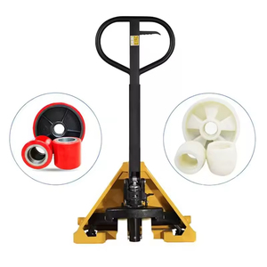 Transpallet Manuale Compatto 2~<span class=keywords><strong>3</strong></span> Tonnellate, Carrello Elevatore Manuale Mini con Ruote - Product Image 4