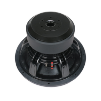 Caisson de basses conique en Fiber de carbone à double bobine JLD 1500w haute performance Caisson de basses 15 pouces pour voiture