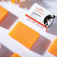 Savon Éclaircissant pour la Peau à l'Acide Kojique Original, Fait Main, 100g, avec Emballage d'Origine Personnalisé