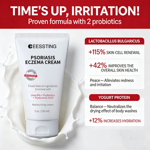 Crema de Alta Calidad para el Cuidado de la Piel Sensible con Problemas de Dermatitis, Psoriasis y Eccema, Nutritiva y Calmante - Product Image 3